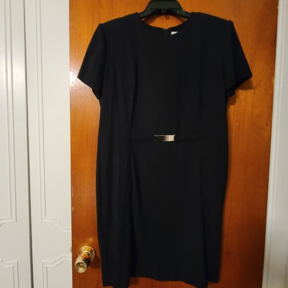Norton McNaughton Black Dress Size 14 - Picture 1 of 3